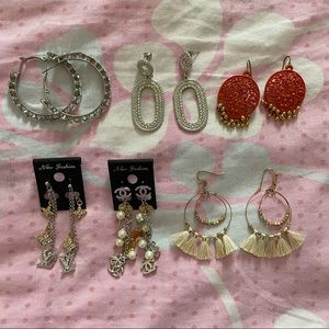 6 Pairs of Earrings BUNDLE